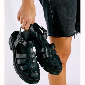 Free People Delaney Fisherman Platforms